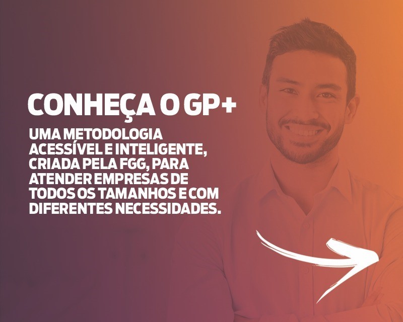 GP+ Gestão de Pessoas inteligente e para todos. Se você quer que sua empresa tenha bons resultados, você precisa se preocupar com suas práticas de Gestão de Pessoas.  Não sabe por onde começar?  Para atender empresas de todos os portes – pequenas, médias e grandes – criamos uma metodologia diferente, que é customizada à realidade do seu negócio.  Entre em contato com a FGG e conheça o GP +!  #fgg #fggconsultoria #gestãodepessoas #pequenasempresas #médiasempresas #startupbr #empreender